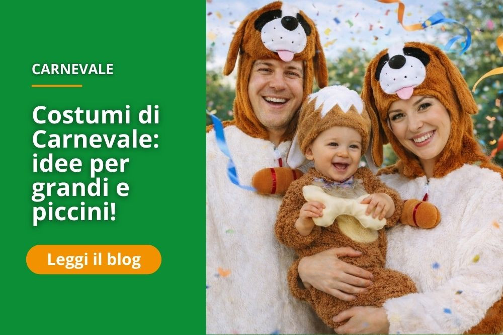 Costumi di Carnevale: idee per grandi e piccoli