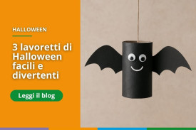 3 lavoretti di Halloween facili e divertenti