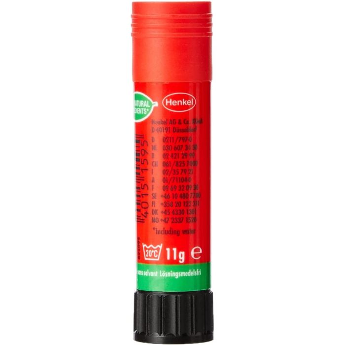 Herlitz Colla In Stick 8g - Senza Solventi, Incolore, Lavabile, Per Carta, Cartone E Foto, Confezione Scolastica - 3