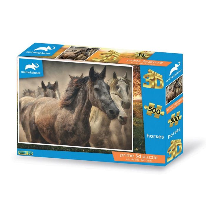 Ravensburger 12000210 - Cavallo bianco - puzzle 500 pezzi – puzzle adulti e ragazzi da 12 anni, puzzle cavallo