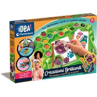 Perline da stirare gioco creativo compleanno bambine perline a fusione idea regalo originale 1000 pezzi natale 3d 5 mm creare gioielli colore verde attività manuale