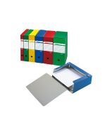 Cartella con bottoni Spazio dorso 150 blu