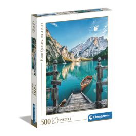 Trefl Puzzle 500 Pezzi - Lago Di Braies, Italia - Paesaggio Montano Dolomiti - Puzzle Per Adulti E Bambini Da 10 Anni - Fai Da Te E Intrattenimento Creativo