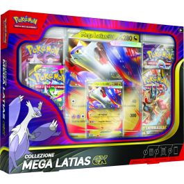 Pokémon Collezione Mega-Latias-ex - Gioco Di Carte Collezionabili Con Carta Olografica, Mappa Oversize E 4 Bustine