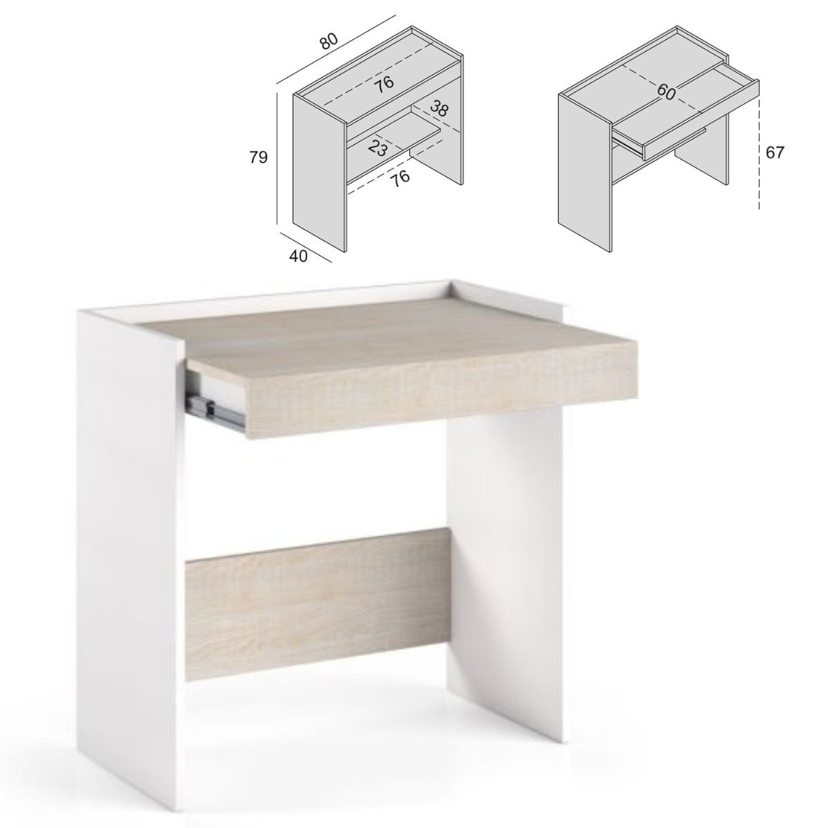 Scrivania Home Desk - Terraneo Scrivania Home Desk - Terraeno