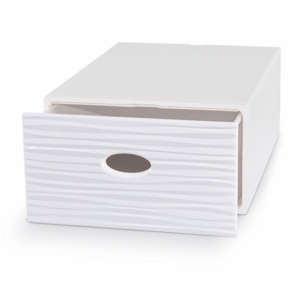 Scatola con cassetto misura large - QBOX DECO - Domoliving