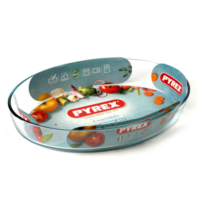 Teglia ovale 21x13x5 cm - Pyrex Teglia ovale 21x13x5 cm - Pyrex